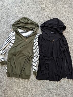 Womens Nursing Sweatshirts (2 included) size M